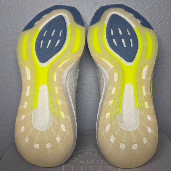 Adidas Ultraboost 22 Running Shoes – White,Grey,Blue,Yellow : Size – 6.5 Women’s - Picture 8 of 12